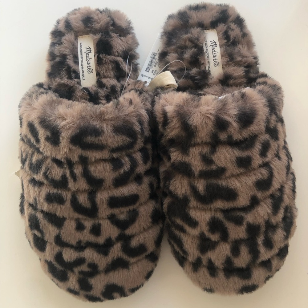 Madewell Leopard Slippers